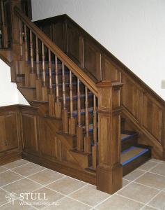 White Oak Staircase and Paneling